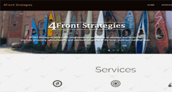 Desktop Screenshot of 4frontstrategies.com